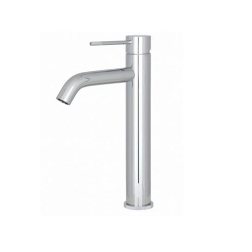 Best-Design Chrome-Nerola Hoge-Wastafelmengkraan Chroom, Doe-het-zelf en Verbouw, Sanitair, Kraan, Nieuw, Chroom, Ophalen of Verzenden