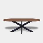 Tafel Plat Ovaal Eikenhout - Matrix XL- Cinnamon, Nieuw