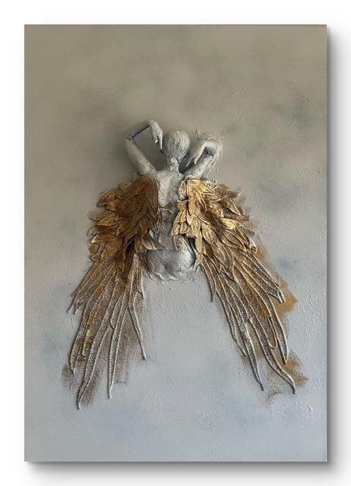 Nicole Lubbers - Back of Heaven, Antiek en Kunst, Kunst | Schilderijen | Modern