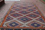 Kelim - 346 cm - 182 cm - Turks Nomadisch Kilim Tapijt, Nieuw