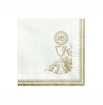 Napkins Chalice White 33cm 20st, Verzenden, Nieuw