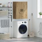 vidaXL Wandkast Artisan Eiken 69,5 x 34 x 90 cm Bewerkt hout, Huis en Inrichting, Kasten | Buffetkasten, Minder dan 50 cm, Verzenden