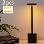 Set van 2 LED Tafellampen – Oplaadbaar Dimbaar Nachtlampje, Verzenden, Nieuw