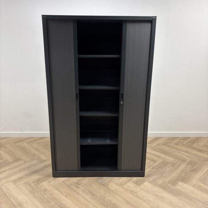 roldeurkast/garagekast vv 4 legborden + sleutel,  195x120x46, Huis en Inrichting, Kasten | Roldeurkasten en Archiefkasten, Gebruikt