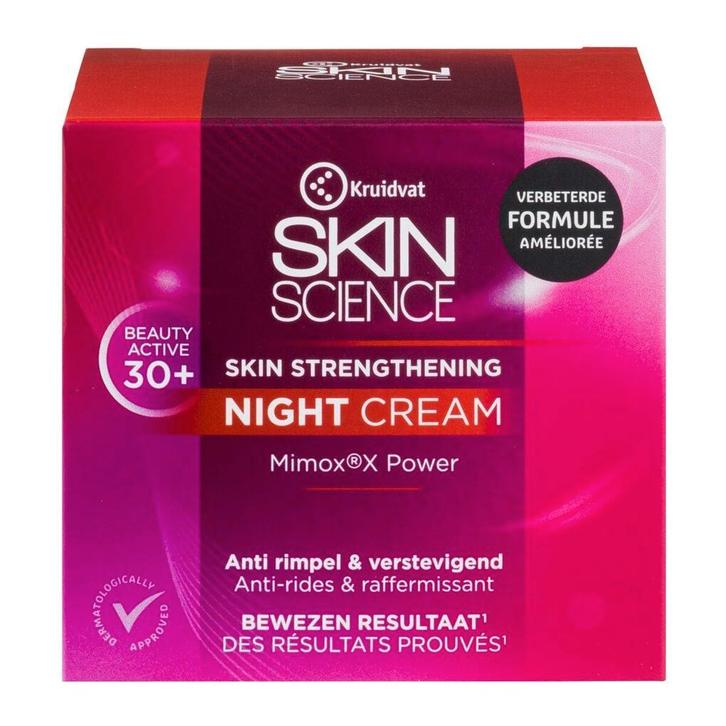 Kruidvat Skin Science Anti-Age Cell Renewal 30+ Night Cream, Sieraden, Tassen en Uiterlijk, Uiterlijk | Gezichtsverzorging, Nieuw