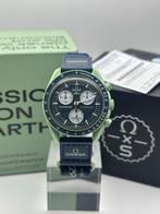 Omega x Swatch - MoonSwatch - Mission on Earth - Zonder, Sieraden, Tassen en Uiterlijk, Horloges | Heren, Nieuw