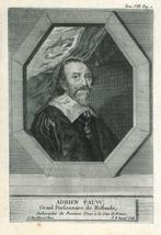 Portrait of Adriaan Pauw, Antiek en Kunst, Kunst | Etsen en Gravures