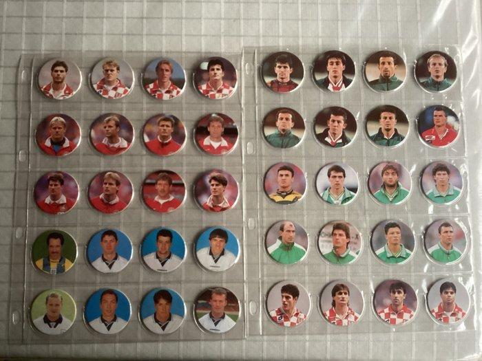 Panini Euro 96 - Snickers Caps - (96/96) Complete set - Good, Verzamelen, Stickers