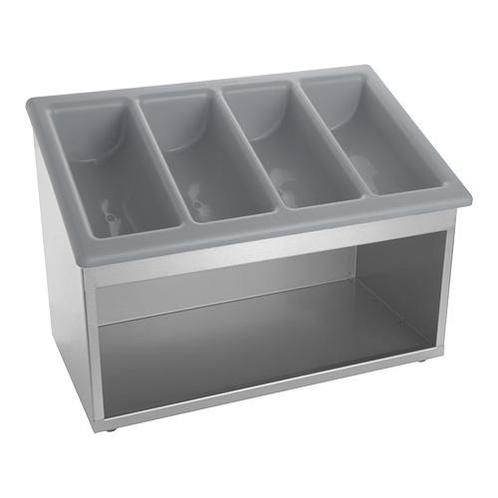 Buffetbestek + Servettenstandaard | RVS | Incl. Bestekbak |, Zakelijke goederen, Horeca | Keukenapparatuur, Nieuw in verpakking