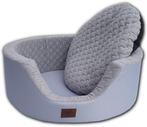 Luxe hondenmand XXL - 90 x 30 cm - wasbare hoes - grijs -..., Dieren en Toebehoren, Ophalen of Verzenden, Nieuw