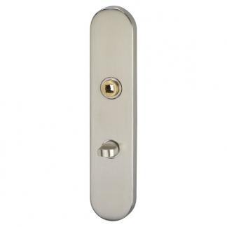 Deurbeslag | Wc-sluitingschild | Impresso (RVS), Doe-het-zelf en Verbouw, Hang- en Sluitwerk, Nieuw, Verzenden