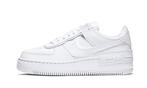 Nike Air Force 1 Shadow Triple White - maat 37.5 (Sneakers), Verzenden, Wit, Nieuw, Sneakers of Gympen