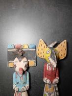 2 Poppen in de stijl van de Hopi-kachina - V.S. (Zonder