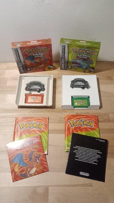 Nintendo - Gameboy Advance - Pokémon Leafgreen and Firered, Spelcomputers en Games, Spelcomputers | Overige Accessoires