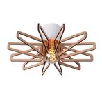 Moderne plafonnière hout, Zidane, Huis en Inrichting, Lampen | Plafondlampen, Ophalen of Verzenden, Nieuw, Hout, Modern