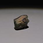Oud-Egyptisch Faience Udjat Amulet. Late Periode, 664 - 332