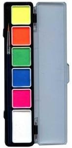 Hobby Watercolor Palet Neon Colours 6gr + 3gr 5st, Verzenden, Nieuw