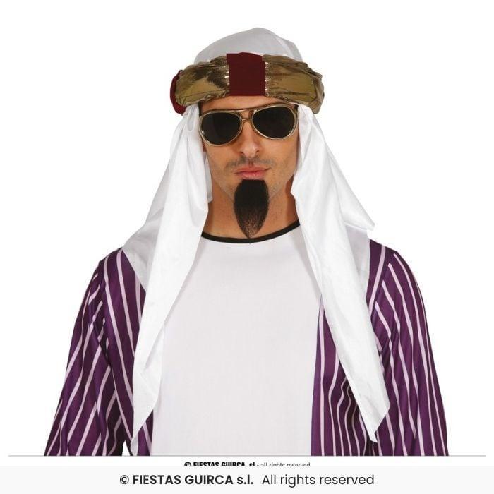 Tulband Arabische Prins Volwassenen, Hobby en Vrije tijd, Feestartikelen, Nieuw, Ophalen of Verzenden