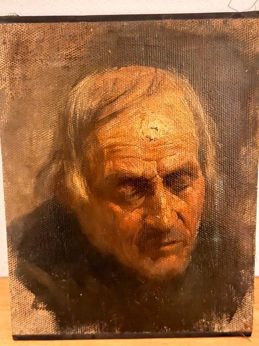 Europese school (XIX) - Portrait of an older man, Antiek en Kunst, Kunst | Schilderijen | Klassiek