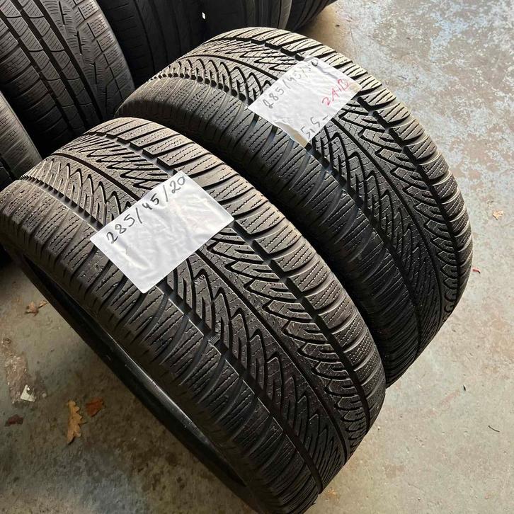 2 x Goodyear UltraGrip 8 285-45-20 Winterbanden 5,5mm, Auto-onderdelen, Banden en Velgen, 20 inch, Winterbanden, 285 mm, Personenwagen