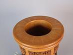 LARGE BAMBOO BITONG WITH INTRICATE DOUBLE CARVING -