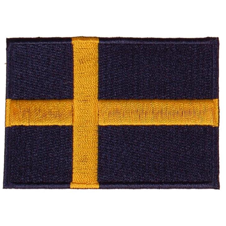 Strijkapplicatie/Patch - Vlag Zweden - 8x6cm NIEUW, Hobby en Vrije tijd, Kledingapplicaties en Hotfix, Nieuw, Ophalen of Verzenden