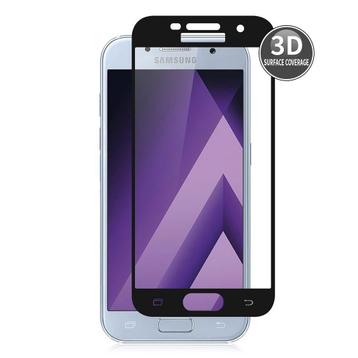 DrPhone Samsung A5 2017 Glas 4D Volledige Glazen Dekking Ful