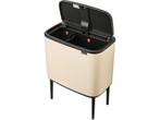Brabantia Bo Touch Bin Prullenbak - 11 + 23 liter -, Huis en Inrichting, Verzenden, Zo goed als nieuw