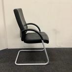 Tweedehands complete set van 4 stuks Dauphin, Huis en Inrichting, Stoelen, Ophalen of Verzenden, Gebruikt, Zwart, Leer