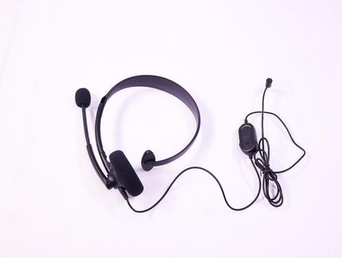 Xbox 360 - Wired Headset [Zwart], Spelcomputers en Games, Games | Xbox 360, Ophalen of Verzenden