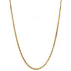 Gouden lengtecollier gourmet 38.5 cm 14 krt, Sieraden, Tassen en Uiterlijk, Kettingen, Ophalen of Verzenden, Nieuw