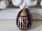 Fabergé ei - Old Empire Easter Egg 14k gouden diamant