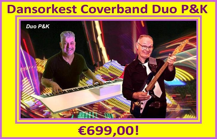 Muziek duo - amusement orkest - coverband duo en trio €650-, Diensten en Vakmensen, Muzikanten, Artiesten en Dj's, Band, Dj, Orkest