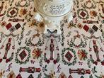 san Leucio - Tafelkleed, gobelin wandtapijt, traditioneel,, Diversen, Kerst, Nieuw
