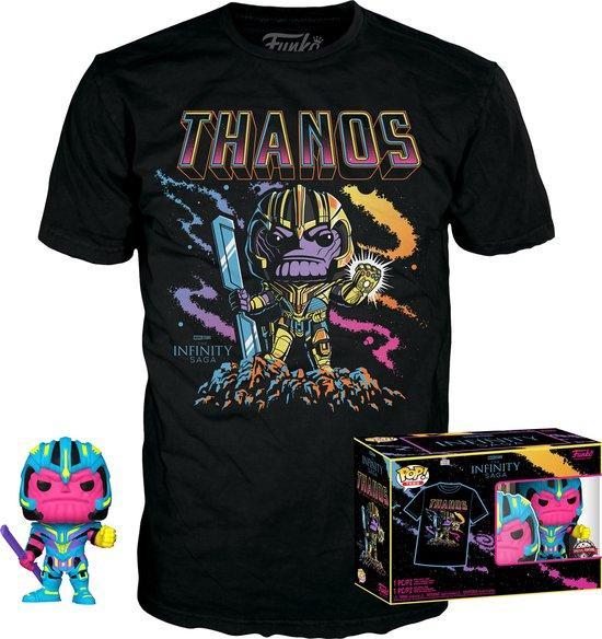 Funko Pop! & Tee Box: Marvel Studios The Avengers - Thanos B, Kinderen en Baby's, Speelgoed | Knuffels en Pluche, Nieuw, Verzenden