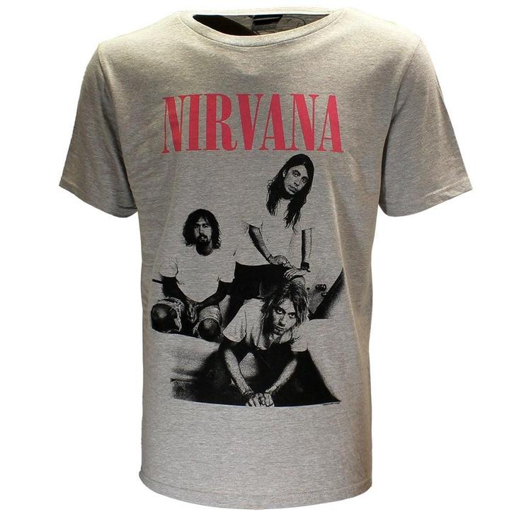 Nirvana Bathroom Photo T-Shirt - Officiële Merchandise, Kleding | Heren, T-shirts, Verzenden