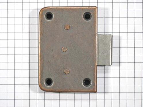 Opdekslot brons 20 mm., Doe-het-zelf en Verbouw, Hang- en Sluitwerk, Nieuw, Ophalen of Verzenden