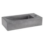 Fontein Differnz Doni 36x16x8cm Donker Beton, Doe-het-zelf en Verbouw, Sanitair, Ophalen of Verzenden, Nieuw, Overige typen