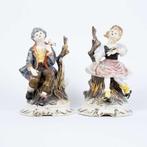 Capodimonte Porseleinen Beeldje Koppel, Ophalen, Nieuw