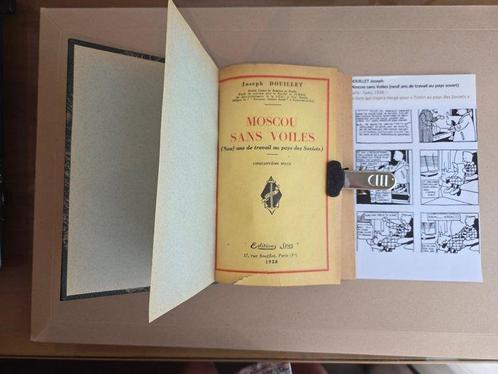 Moscou sans voiles - 1 Book - Eerste druk - 1928, Boeken, Stripboeken