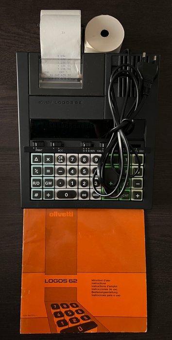Olivetti, Logos 62 - Rekenmachine - 1970-1980, Antiek en Kunst, Kunst | Designobjecten