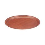 Dienblad Mahonie Rond Ø 30 cm, Verzenden