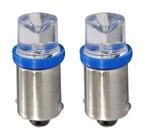 Ba9s auto lamp 2 stuks T4W blauw | LED kentekenverlichting/s, Auto-onderdelen, Verlichting, Verzenden, Nieuw