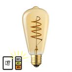 LED lamp E27 | 3-staps dimbaar | 4 watt | 2500K warm wit | E, Nieuw, E27 (groot), Overige typen, Verzenden