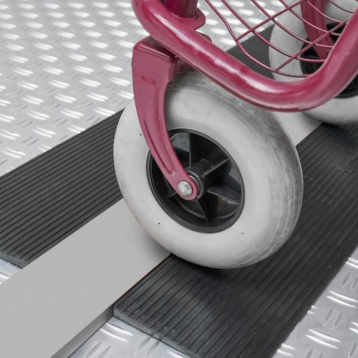 Datona Rubberen drempelhulp 8 mm - 2 stuks - Datona - Zwart, Doe-het-zelf en Verbouw, Overige Doe-het-zelf en Verbouw, Nieuw, Ophalen of Verzenden