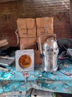 Vintage theater lamp 1000 watt.( ALUMINIUM) aantal 8 stuks.