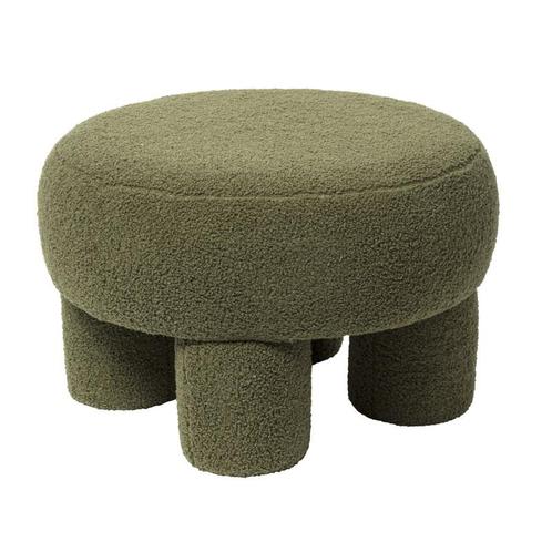 Teddy poef dodo - groen - ø52x31 cm, Huis en Inrichting, Banken | Voetenbanken en Poefen, Verzenden