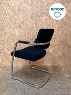 Moderne design vergaderstoel - zwart - tweedehands, Nieuw in verpakking