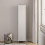Metalen kast Seinäjoki 180x38x38 cm wit [en.casa], Verzenden, Nieuw