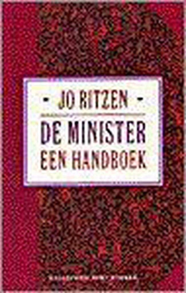 MINISTER EEN HANDBOEK 9789035120440 J. Ritzen, Boeken, Hobby en Vrije tijd, Gelezen, Verzenden